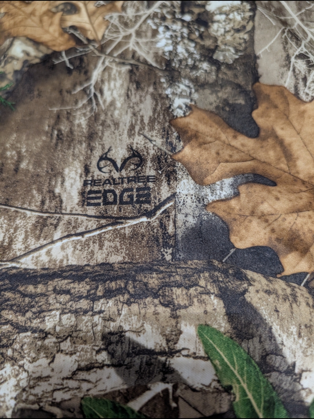 Realtree Edge Men's Long Sleeve Camo Shirt - Brown/Green/Tan Hunting Size Large - Picture 3 of 7